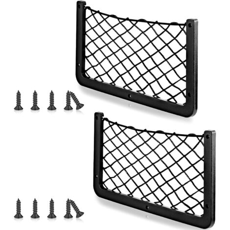 BEBUSINGOTO 2 unidades organizadores de almacenamiento para maletero de 36 x 18 cm, bolsa organizadora multifuncional de bolsillo para coche, para utensilios, caravanas, barcos y hogar. (1/5)