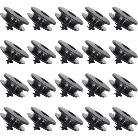 BEBUSINGOTO Clips para alfombrillas de coche, 20 unidades, 3 en 1, universales, para sujetar alfombrillas. (1/5)