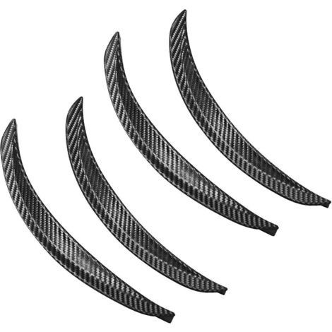 BEBUSINGOTO 4 piezas protectores universales para guardabarros de coche, tiras de protección, protectores de ruedas universales (25 cm) (1/5)