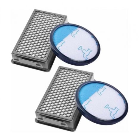 BEBUSINGOTO juegos de 4 filtros para aspiradoras Rowenta ZR005901 Moulinex Tefal Compact Power Cyclonic (1/5)