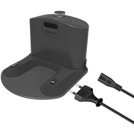 BEBUSINGOTO Cargador de batería para iRobot Roomba serie 5/6/7/8/9/I7/651, estación de acoplamiento para teléfono 4452367, color negro (1/5)