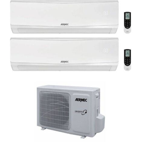 Multi Split Aermec Aermec Climatizzatore Dual Split SPG 12+12 con MPG520 R-32 Inverter Wi ...