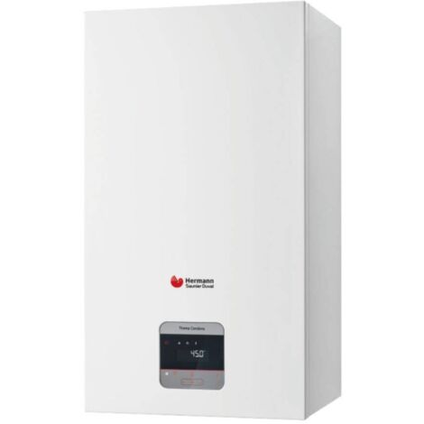 Hermann Saunier Duval Caldaia a Condensazione Thema Condens 25 / 35 SB Solo Riscaldamento Metano/Gpl con Kit Fumi Incluso  KIT COASSIALE - 35 Kw