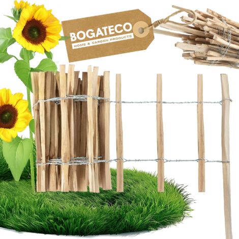 Clôture Déroulable Bogateco Noisetier 35x500 cm Ecart 7-8 cm