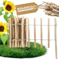 Clôture Déroulable Bogateco Noisetier 50x500 cm Ecart 4-5 cm