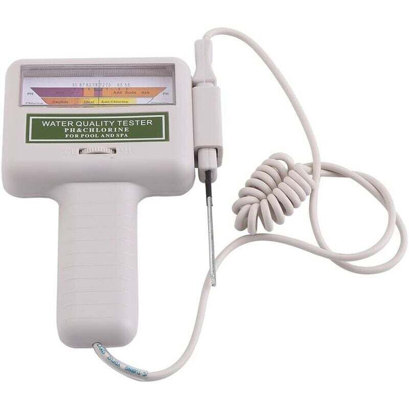 Seenlin - Testeur pH Piscine, Mètre Électronique 4-en-1 pH TDS Testeur de Qualité de l'Eau