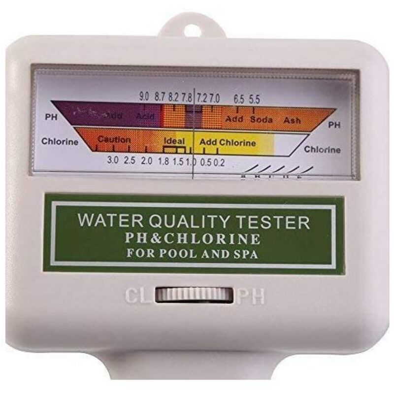 Testeur de Sel de Piscine et pH-mtre 5 en 1 Compteur de Salinit