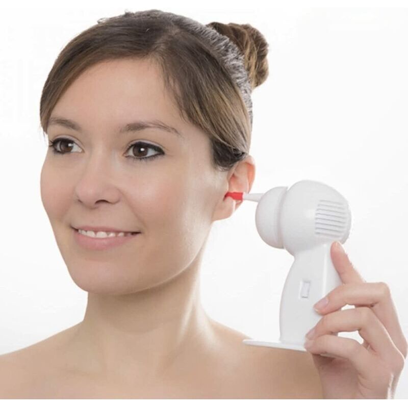 Yesimola Aspirateur De Cérumen Avec Lumière LED Et 5 Têtes De Rechange