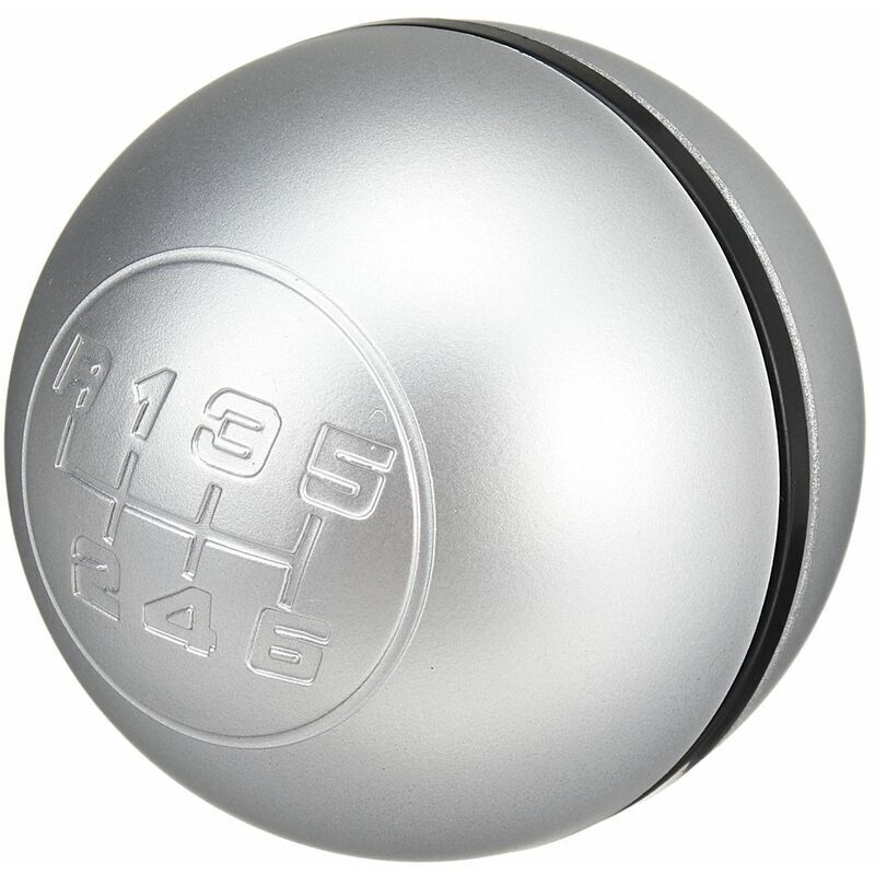 Pommeau De Levier De Vitesse 6 Vitesses Pour Alfa Romeo Giulietta 2010-2018 - Argenté, Références 55346345/50294565 - 4
