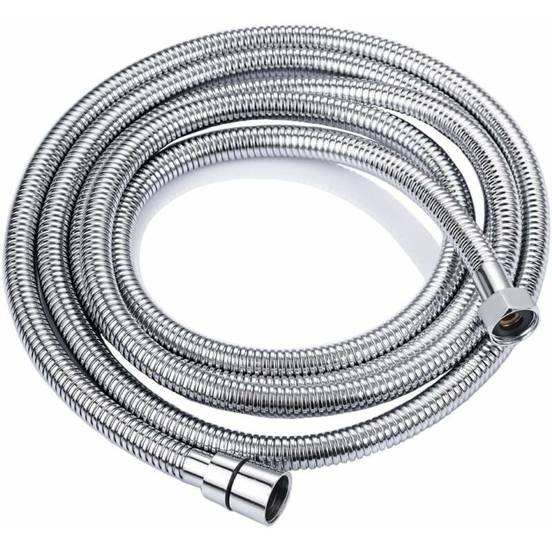 Tuyau De Douche Extensible Acier Inoxydable - Longueurs 1,5m à 10m - Compatible G1/2"