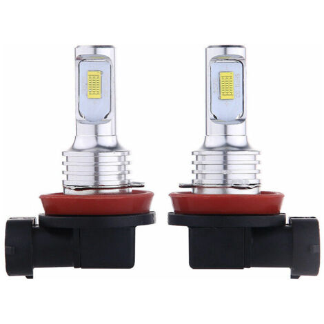 2x 35W 4000LM 6000K blanc LED H11 H8 H9 H16 Brouillard Lumières Ampoules Trousse