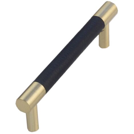 Armoire vachette noire en forme de 116T drawer handleen laiton, cabinet handles en cuivre (1/5)