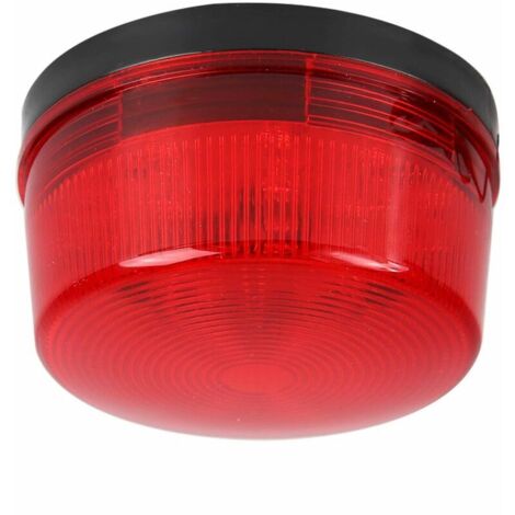 Haute 15 LED rouge stroboscopique d'urgence clignotant signal d'avertissement de trafic lumière clignotante pour lumière d'alerte intérieure ou utilisation de nouveauté(24V) (1/5)