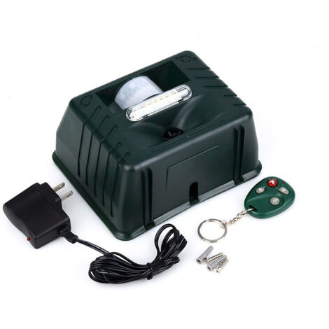 Répulsif à ultrasons pour animaux à induction infrarouge répulsif à oiseaux électronique intérieur et extérieur et répulsif à souris 1 pièce