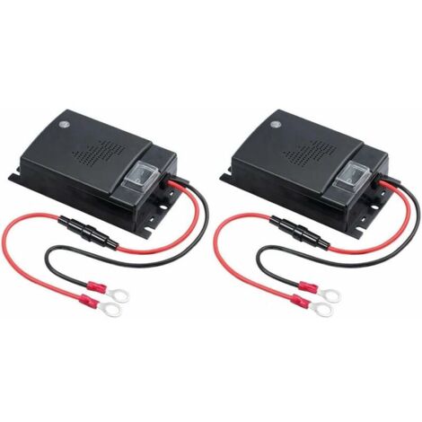 2X Répulsif à ultrasons Répulsif Automatique à ultrasons pour Animaux/Souris/Rats, Contrle antiparasitaire Automatique 12V Véhicule de défense Contre Les rongeurs Protection des véhicules (1/4)