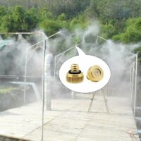 Buse De Brumisation, Buses De Pulvérisation D'irrigation - Têtes De Brumisateur Intégrées Réglables 1/4 Avec Buse De Brumisation, Buses De Pulvérisation D'irrigation - Têtes De Brumisateur Intégrées Réglables 1/4 Avec