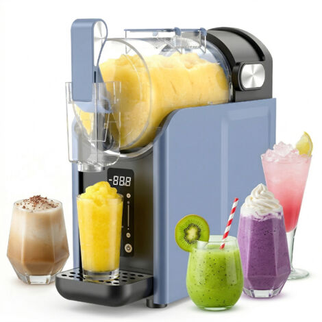 Machine à Granité MAGICFOX avec technologie RapidChill - Auto-Nettoyage- MAGICFOX - 2.5L pour slush frappé milkshake, pas besoin de glaçons