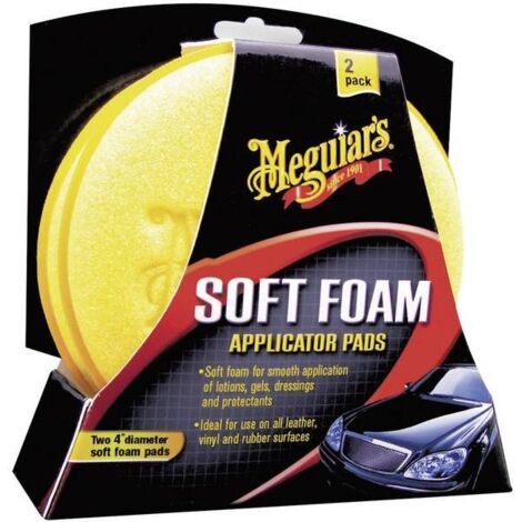 Meguiar's Applicatore Gel - Cera Diametro 10,2 cm X3070 Spugnetta 2 PZ