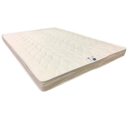 Matelas 140x200 contact Latex de densité 80 Kg/m3 et Mousse rembourrage 100 % polesther - Tissu Strech trés résistant - Hauteur 10 cm - Soutien Ferme + Oreiller à Mémoire de Forme valeur 89 Euros O (1/5)