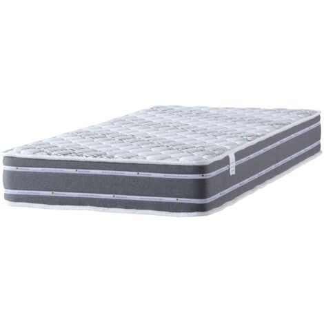 Lot de 2 Matelas Maxi + Aléses 80x200 x 23 cm - Trés Ferme - rembourrage 100 % polesther - âme 100 % polyuréthane poli lattex HR Derniére Génération - Trés Respirant (1/4)