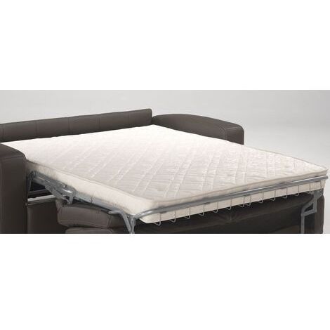 King Of Dreams – Matelas latex 140x200 cm 10 cm – âme en mousse poli latex indéformable – 7 zones de confort – oreiller à mémoire de forme offert