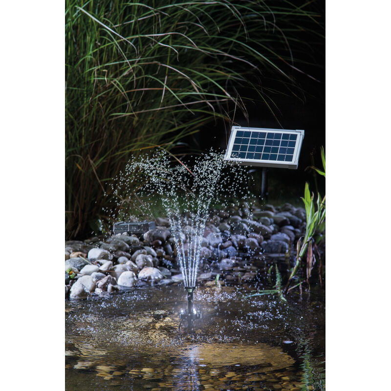 Pompe Solaire De Remplacement 350 L/h Esotec 101751 - Pour Fontaine Solaire, 17V DC, Hauteur Max 1 M