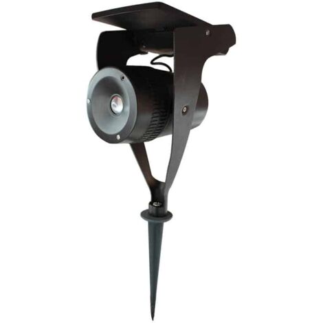 Projecteur solaire Power Spot Noir 150 lumens puissant intelligent 365 Premium (1/8)