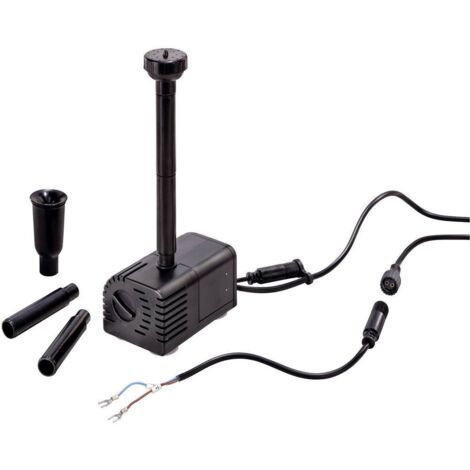 Esotec – Pompe fontaine solaire 12V – Hauteur de refoulement max 2m – Débit max 750 l/h – Moteur brushless – 101757
