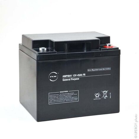NX – Batterie plomb AGM 12V 45Ah – Technologie étanche pour applications générales – Performance fiable et durable - NX 45-12 (1/5)