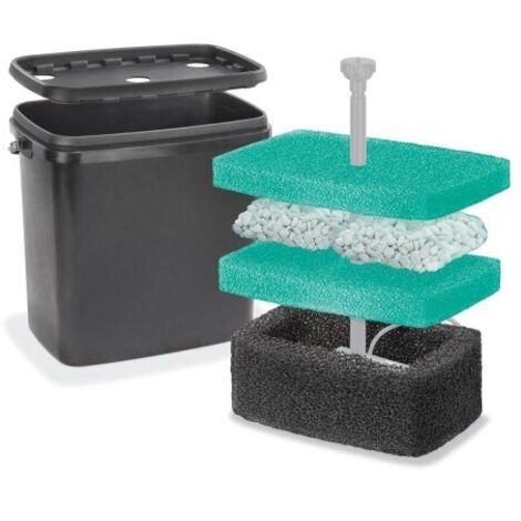 Esotec – Filtre sous évier 101715 – Système de filtration eau – Raccord 1" – Dimensions 29x21x26,5cm – Pour pompes Napoli, Siena, Marino - S39018