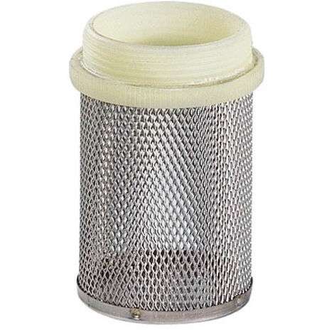 Atusa – Filtre à valve inox 1"1/2 – Résistant à la corrosion – Pour systèmes de plomberie – Installation facile sur crépine mâle