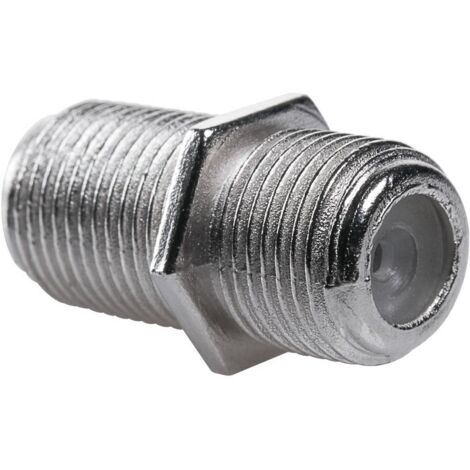 Adaptateur TV type “F'' - Femelle/Femelle - Legrand