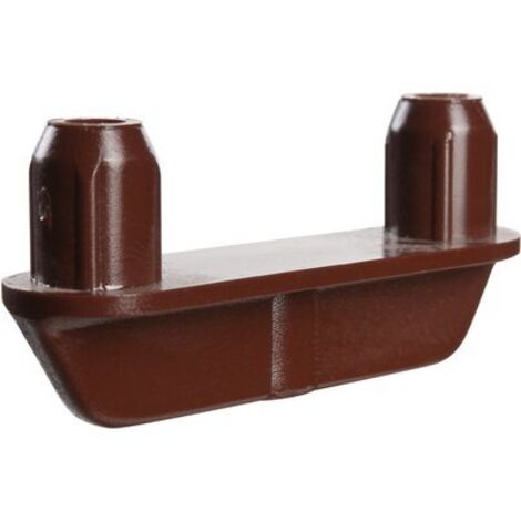Guide de glissement Hettich MB-Führungsgleiter STB 35 en plastique brun pour meubles et armoires