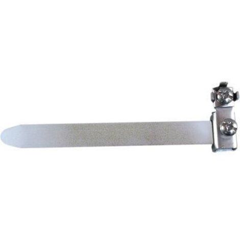 Collier en laiton de mise à la terre 18-48 mm Réf. K371A avec brides de fixation pour installation électrique sûre (1/4)
