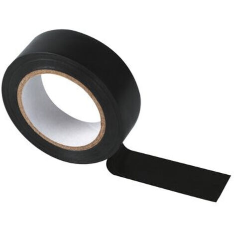 Ruban adhésif isolant noir Dhome - 15 mm x 10 m, haute performance pour l'isolation thermique et acoustique (1/3)