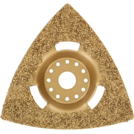 Plateau abrasif multifonction en carbure de tungstène avec surface en concrétion, longueur 78 mm, compatible SCID (1/2)