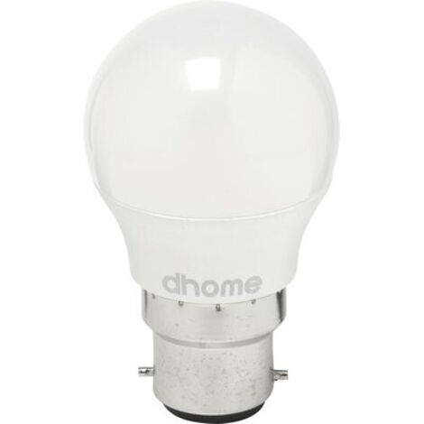Ampoule LED Sphérique B22 470 Lumens 5W 2700K - Dhome (1/2)