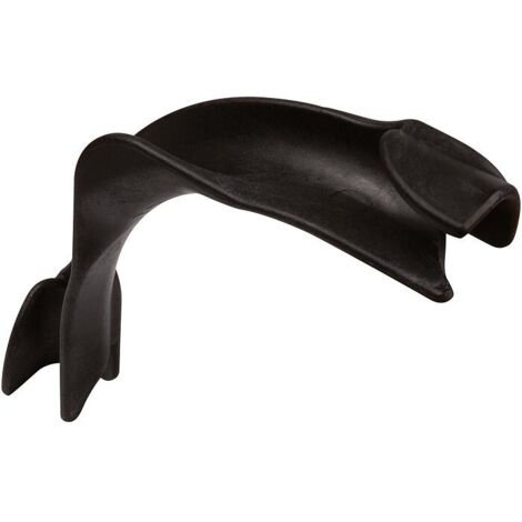 Support de coude à 90° en plastique pour tube de plancher chauffant, diamètre 16 mm, référence RBM et sortie de chape, diamètre 16 mm (1/2)
