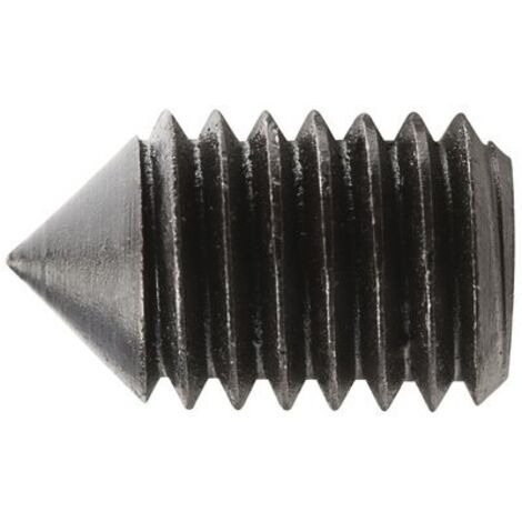 Brionne – Pointeau de poignée de porte en acier TIG 6 pans – Dimensions 5 x 8 mm – Pour espaces restreints – Vissage sécurisé (1/2)