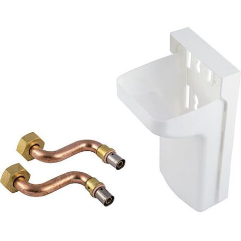 Kit de raccordement à sertir pour radiateur eau chaude PER 16 - Diamètre 16 mm, Système de raccordement Riquier (1/5)