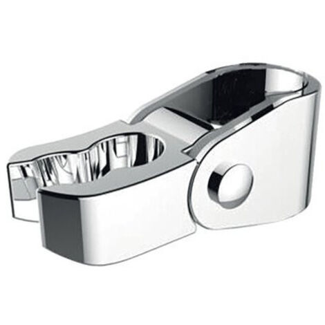Support PMR pour douchette Handy en Chrome Ø 32 mm - Compatible avec Disflex et autres installations (1/3)