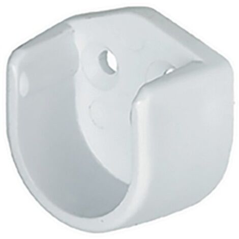 Naissance de tube rond Hafele - Blanc - Pour tube Diamètre 18 mm