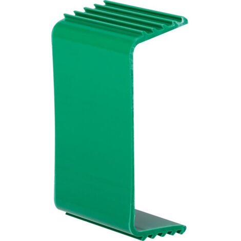Etrier de fixation de tube pour goulotte plastique rigide