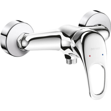 Delabie - Mitigeur douche mécanique manette ajourée laiton chromé M1/2 (1/2)