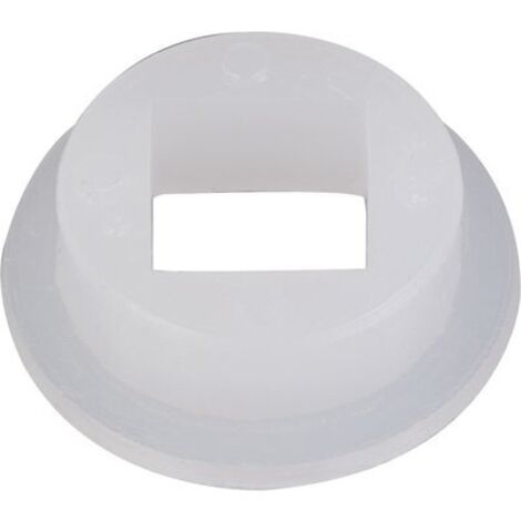 Duval – Portée nylon blanche pour carré 7 mm – Résistance accrue pour usage intensif – Idéal pour chantiers humides
