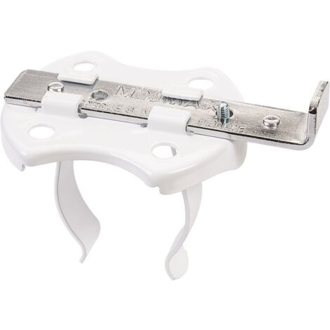 Support de fixation chauffage central pour radiateur fonte 2 à 3 branches – Écartement 100 mm – Vendu par 2 – Ledin