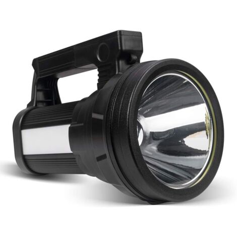 Rnemitery – Lampe torche LED rechargeable 12000mAh – 15000 lumens – Étanchéité IPX4 – Portée 800m – Modes d'éclairage pour urgences et camping (1/5)