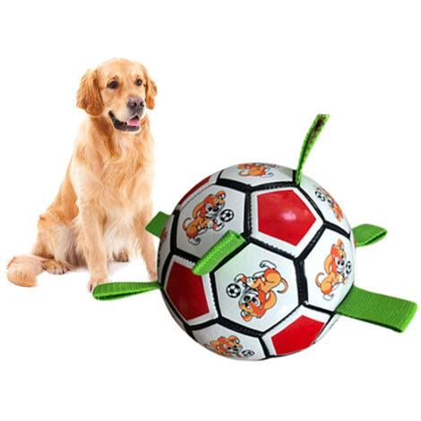 Balle De Football Pour Chiens | Jouet Interactif Pour Chien