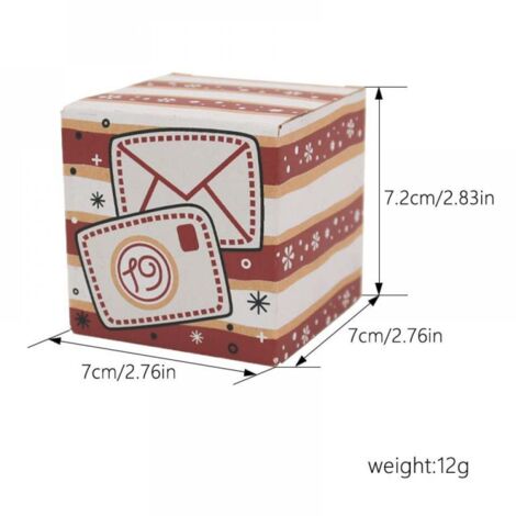 Lot De 24 Calendriers De L'Avent à Remplir Toile De Jute 14x10cm - Grand Format Pour Enfants