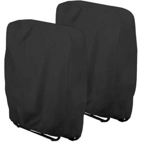 Housses de protection imperméables pour meubles d'extérieur, lot de 2 housses de chaise zéro gravité, housses de chaise de patio pliantes pour tous les temps, housses de chaise anti-gravité (1/5)